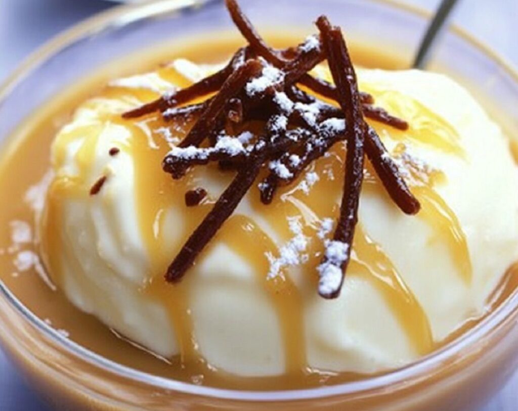 recette île flottante au caramel